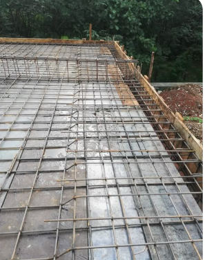 Concrete casting process